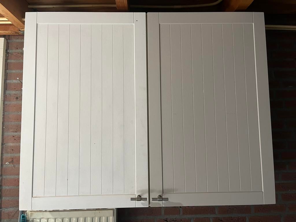 2 hangkasten bruynzeel, Ophalen, Zo goed als nieuw