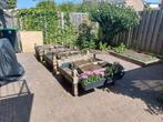 Houten bloembakken op poten - ideaal voor moestuin, Ophalen, Gebruikt, 100 cm of meer, Balkon