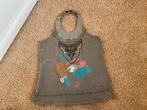 Pepe jeans halter top khaki groen mt. L, Maat 42/44 (L), Ophalen of Verzenden, Zo goed als nieuw, Zonder mouw