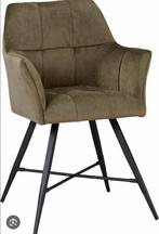 Woonexpress Tolbert 4x eetkamerstoel, Ophalen, Gebruikt, Overige kleuren, Stof