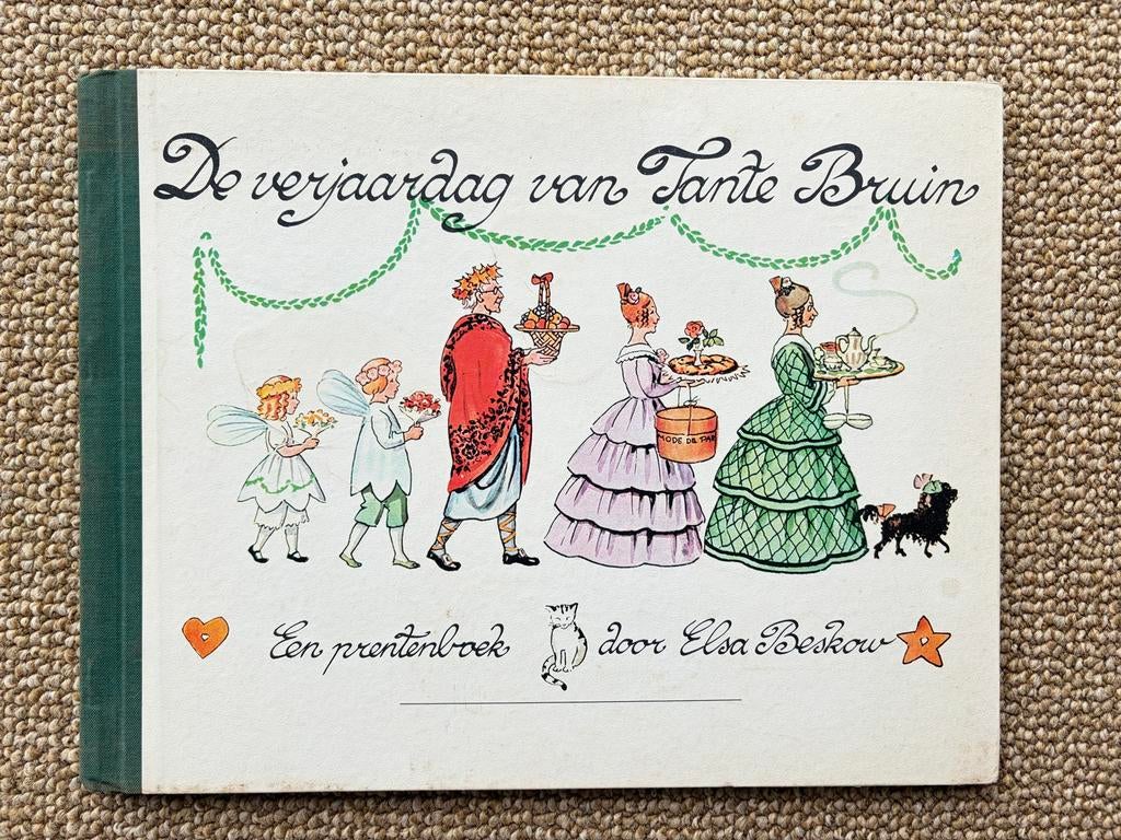 De verjaardag van Tante Bruin - Elsa Beskow, Ophalen of Verzenden, Gelezen, Prentenboek