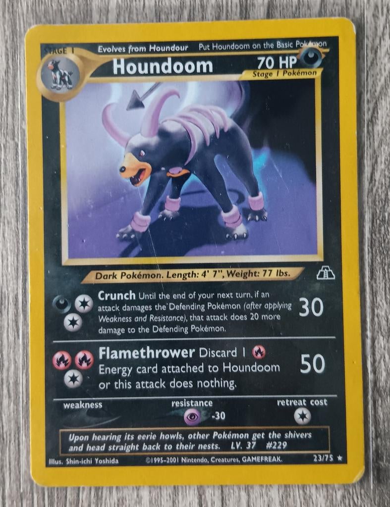 Houndoom Neo discovery, Ophalen of Verzenden, Zo goed als nieuw