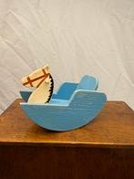 Antiek Houten hobbel paardje, Verzamelen, Ophalen of Verzenden, Poppenhuis