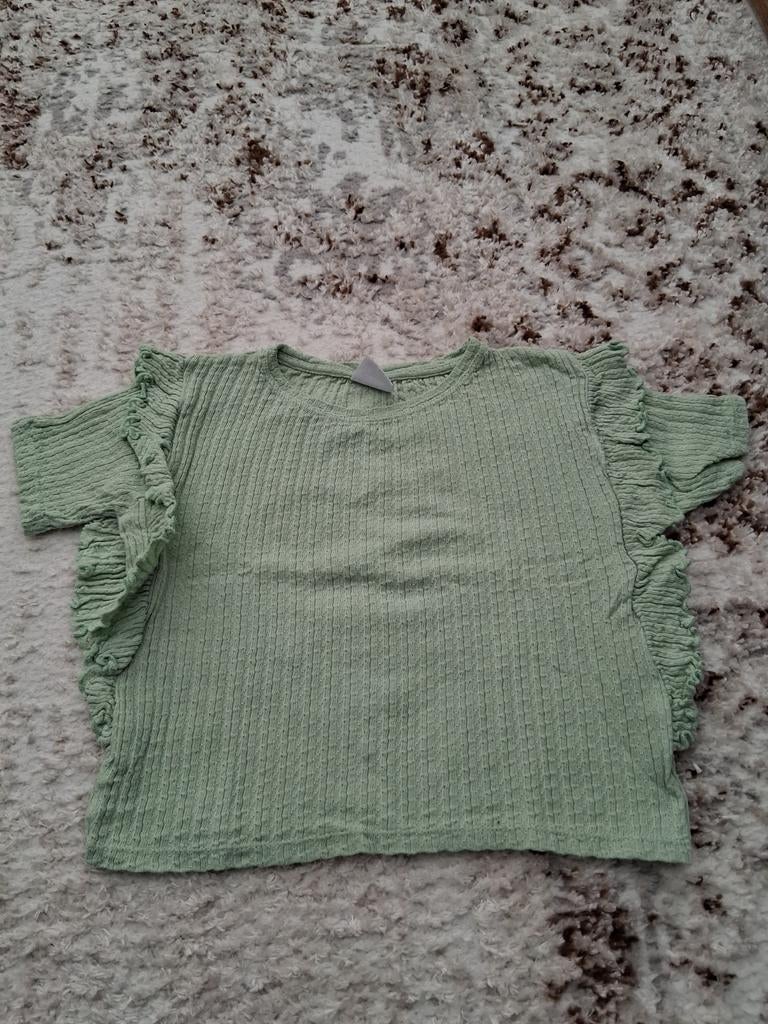 T-shirt maat 128, Kinderen en Baby's, Kinderkleding | Maat 128, Gebruikt, Meisje, Ophalen of Verzenden, Zara