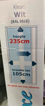 Nieuw! Fikszo Aluminium Deurrolhor Deluxe Wit (RAL 9010), 215 cm of meer, Hordeur, Nieuw, Schuifdeur