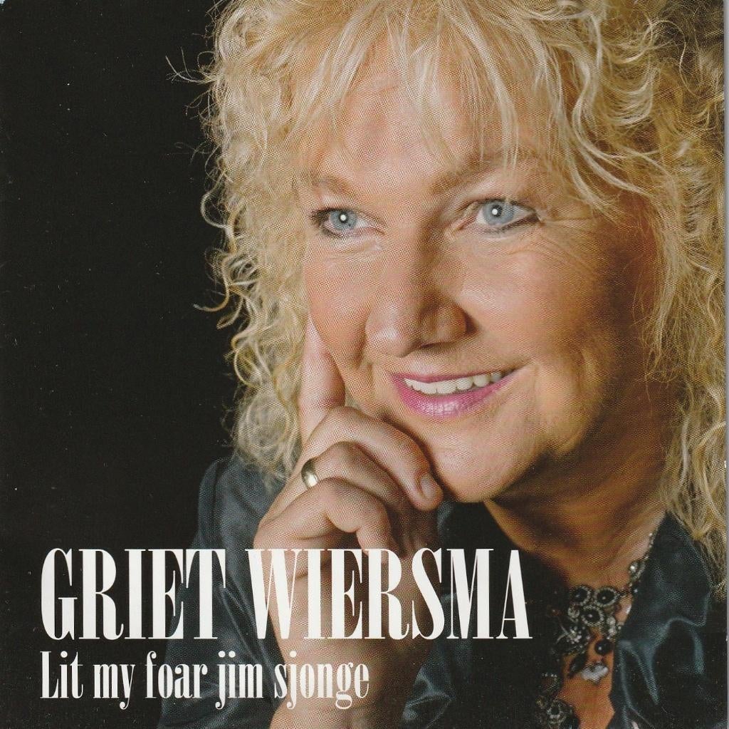 Griet Wiersma - Lit my foar jim sjonge - Cd gesigneerd en ze, Ophalen of Verzenden, Zo goed als nieuw, Streekmuziek