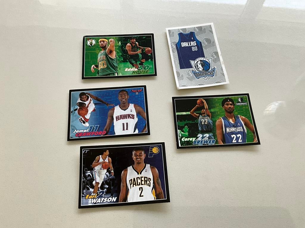 Unieke Vondst! NBA Basketball Kaarten & Stickers (2000-2010), Albert Heijn, Ophalen of Verzenden