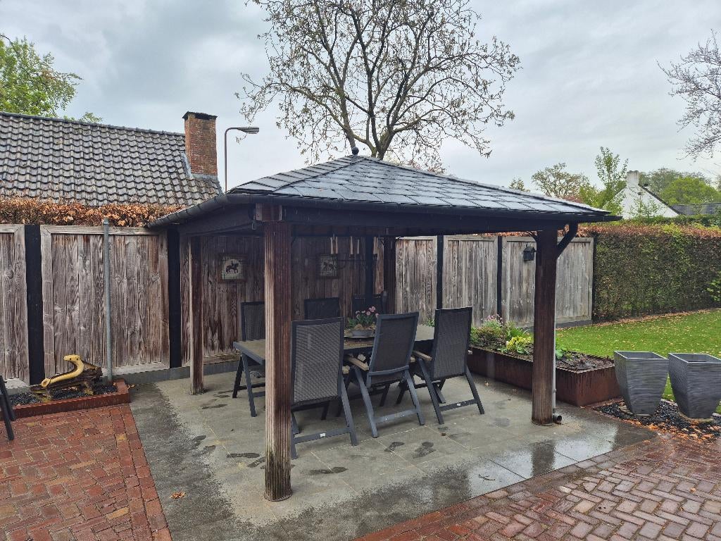 Overkapping met kunststof dakleien, Ophalen, Gebruikt, Overige typen