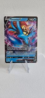 Omastar V Pokémon Kaart - Zo goed als nieuw, Ophalen of Verzenden, Zo goed als nieuw, Losse kaart