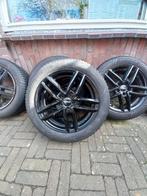 Lichtmetalen 16 inch velgen met all seasons banden, Auto-onderdelen, Banden en Velgen, Ophalen, 16 inch, 205 mm, All Season