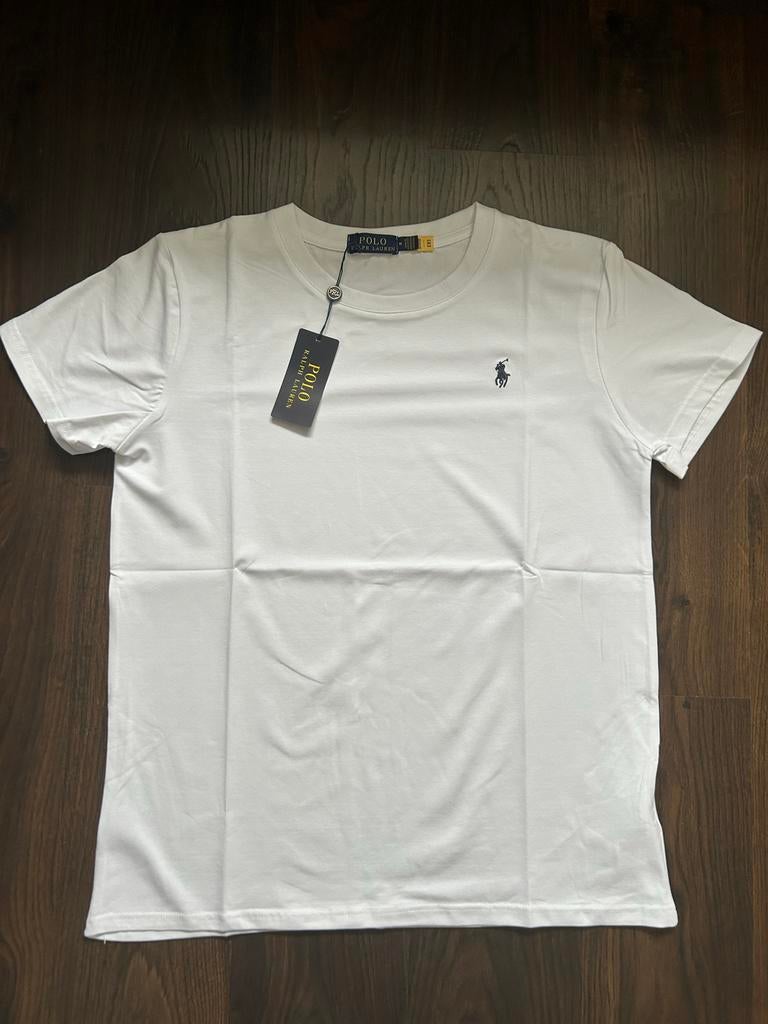 Ralph Lauren T-shirt wit - M - Nieuw met prijskaartje, Kleding | Dames, T-shirts, Ophalen of Verzenden, Nieuw, Wit, Korte mouw