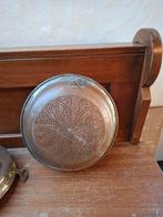 Oude koperen zeef - Vintage keukengerei, Antiek en Kunst, Ophalen of Verzenden