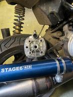 Stage 6 Cilinderkop voor Minarelli blok - Yamaha Aerox, Ophalen of Verzenden