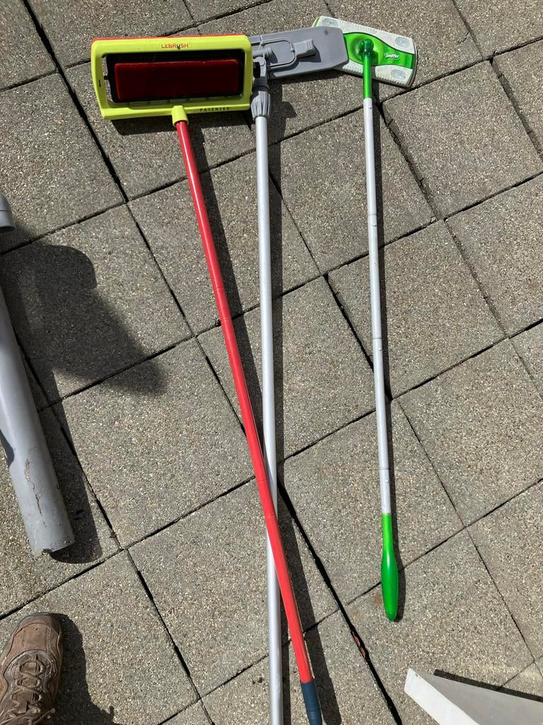 Schoonmaakgereedschappen, Ophalen, Overige typen