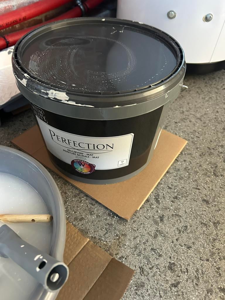 Emmer verf perfection (10 L), Ophalen, 5 tot 10 liter, Beige, Nieuw