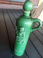 Oude Hulstkamp Jenever Kruik - Groen Keramiek, Ophalen of Verzenden