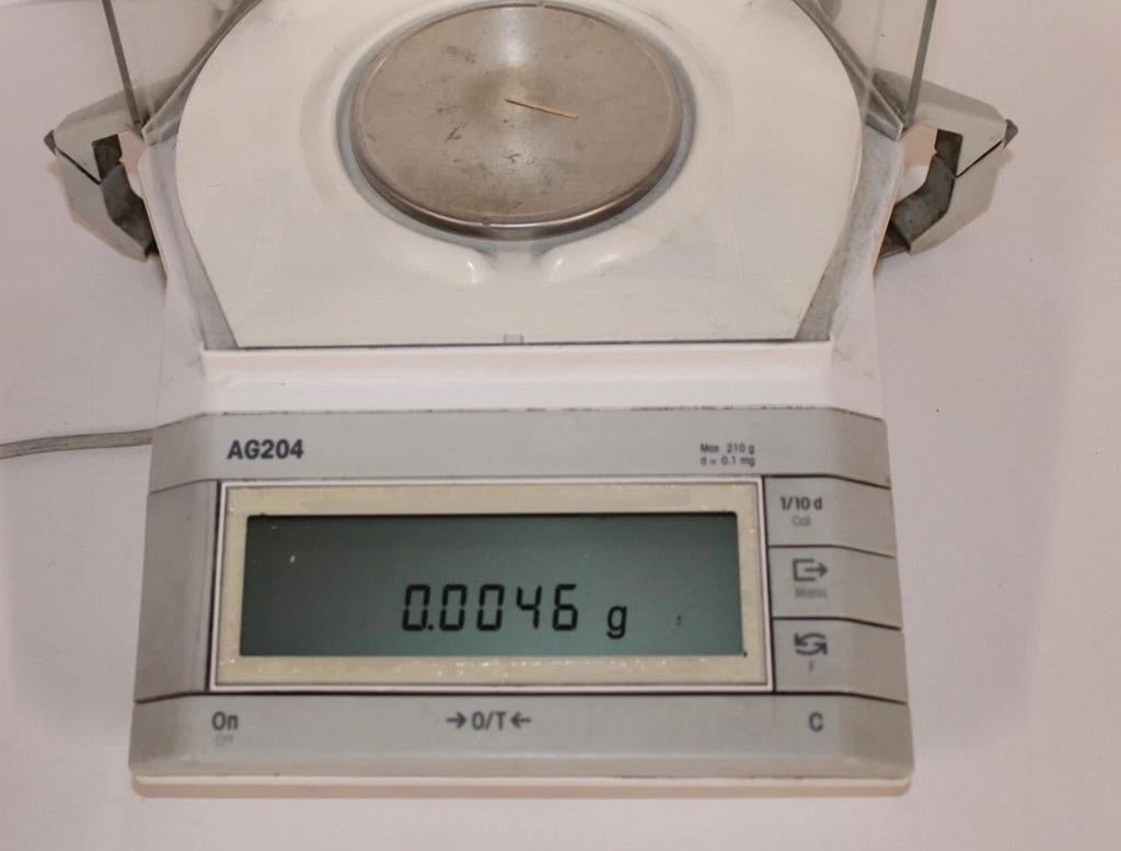Mettler Toledeo AG204 laboratoriumweegschaal, Ophalen of Verzenden, Zo goed als nieuw, Precisieweegschaal, Minder dan 50 kg