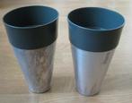2 vazen Holland in Vorm (Bijenkorf), Overige materialen, Gebruikt, Overige kleuren, Ophalen of Verzenden
