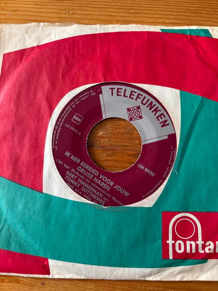 Single Gert Timmermans - Ik Heb Eerbied Voor Jou, Cd's en Dvd's, Vinyl Singles, Gebruikt, Single, Nederlandstalig, 7 inch, Ophalen of Verzenden