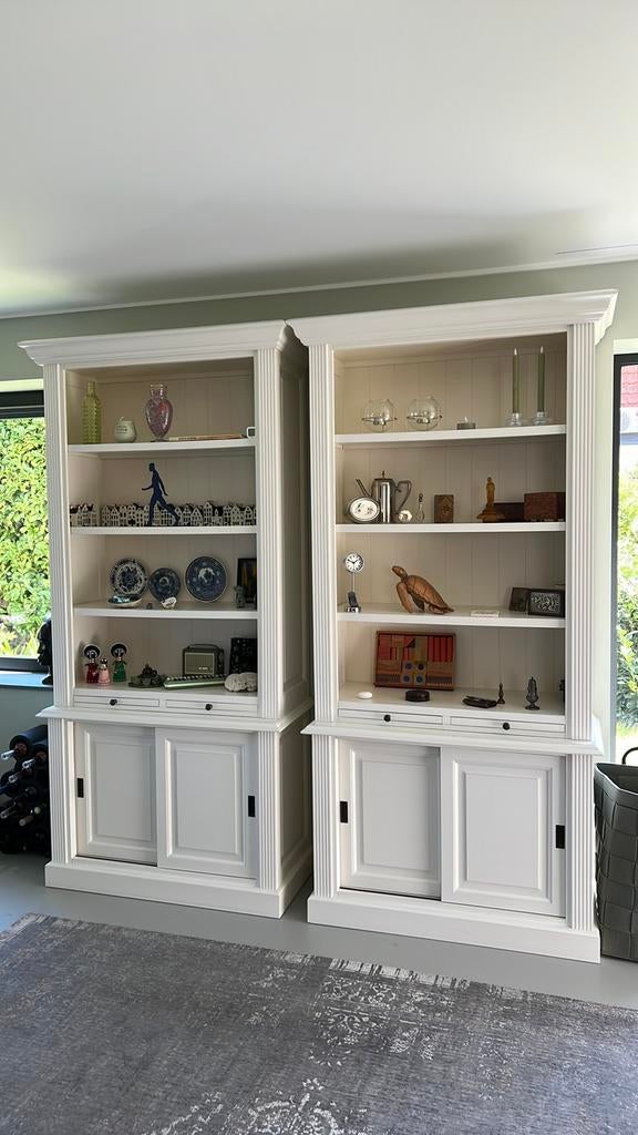 Buffetkast landelijk, kleur crème, Ophalen, 100 tot 150 cm, 200 cm of meer, Zo goed als nieuw