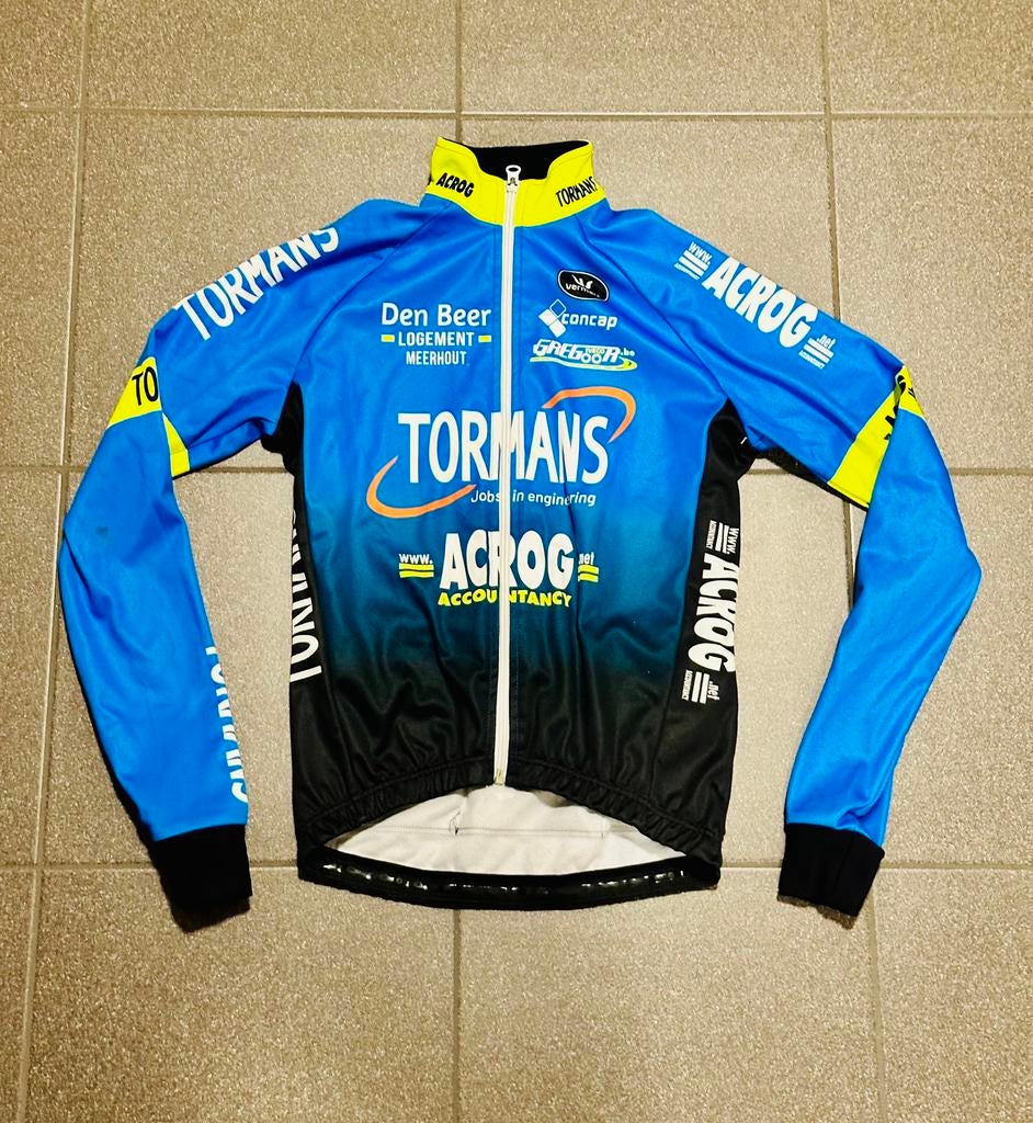 wielrenjasje inrijjasje fietsjasje maat XXS Vermarc, XXS, Kinderen, Ophalen of Verzenden, Zo goed als nieuw