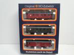 PIKO H0 5/0726/000 set met 3 lokaalspoorrijtuigen in OVP, Treinset, Gelijkstroom of Wisselstroom, Zo goed als nieuw, Piko