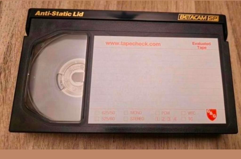 keer gebruikt 30 X Betacam SP Tapes 5. 10. 30. Min., Audio, Tv en Foto, Videospelers, Ophalen of Verzenden, Nieuw, Videoband