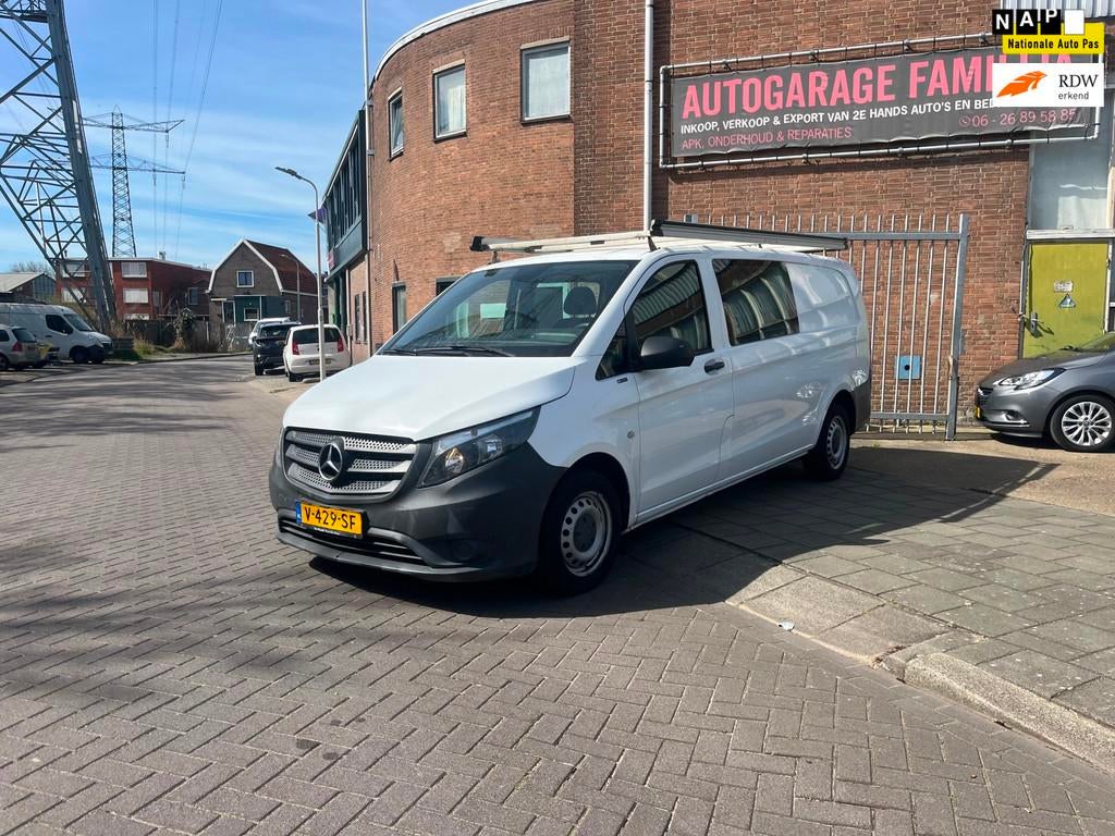 Mercedes-Benz Vito 114 CDI Extra Lang DC Comfort, Auto's, Bestelauto's, Bedrijf, Te koop, ABS, Airbags, Centrale vergrendeling