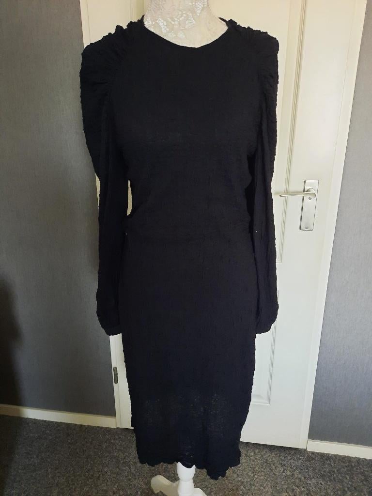 Jurk Inwear kleur : Zwart Maat: L  €109,- NIEUW 1x gedragen, Kleding | Dames, Zwart, Maat 42/44 (L), Nieuw, Ophalen of Verzenden