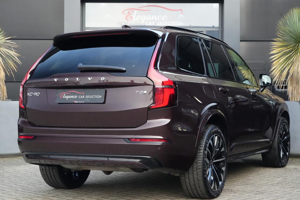 Volvo XC90 2.0 T8 FACELIFT Plug-in hybrid AWD Plus Dark 455p, Gebruikt, Zwart, 4 cilinders, 1969 cc