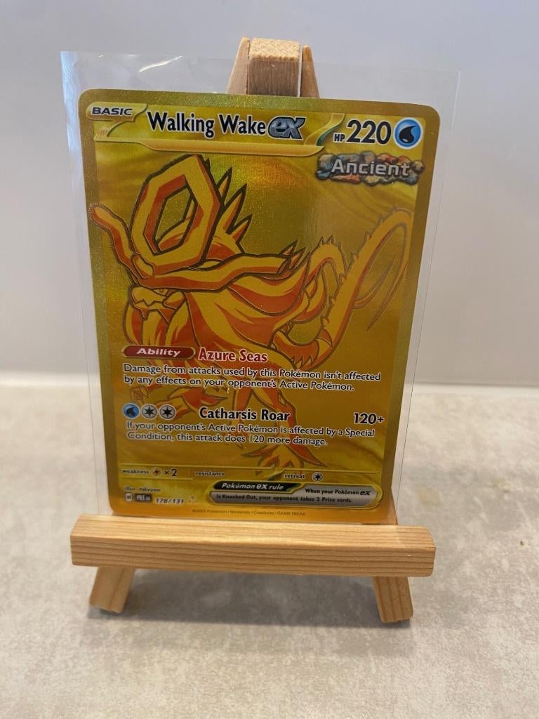 ** Prismatic Evolutions Pokemon - Walking Wake EX **, Ophalen of Verzenden, Zo goed als nieuw