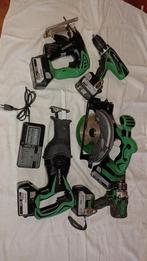 Hitachi set 18v., Ophalen of Verzenden, Zo goed als nieuw