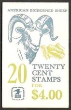 USA 1982 $ 4 Bighorn Sheep Postzegelboekje, Michel: O-104,, Verzenden, Postfris, Dier of Natuur