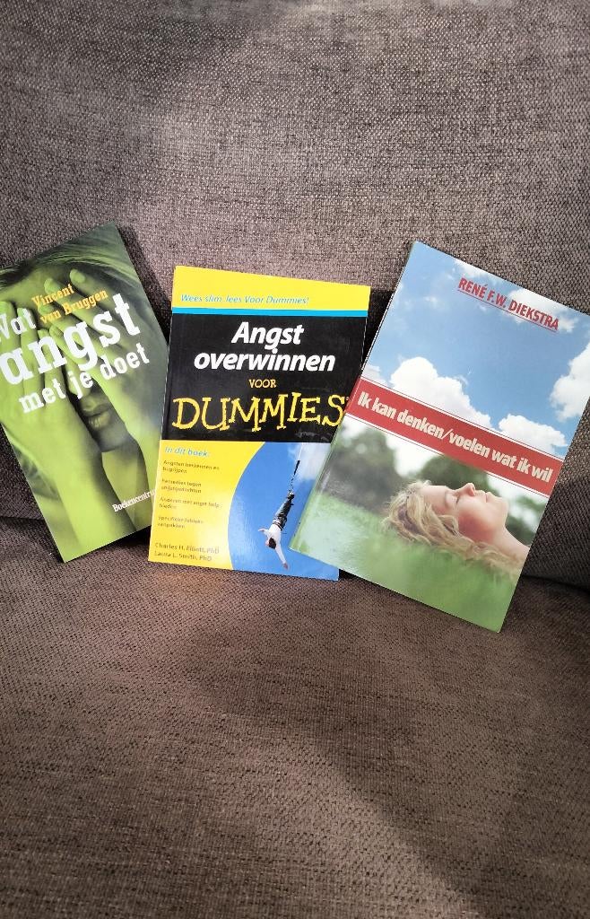 Boeken over angst (overwinnen), Boeken, Verzenden, Zo goed als nieuw