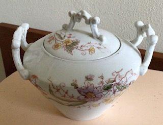 Mosa 302 porselein, suikerpot, Ophalen of Verzenden