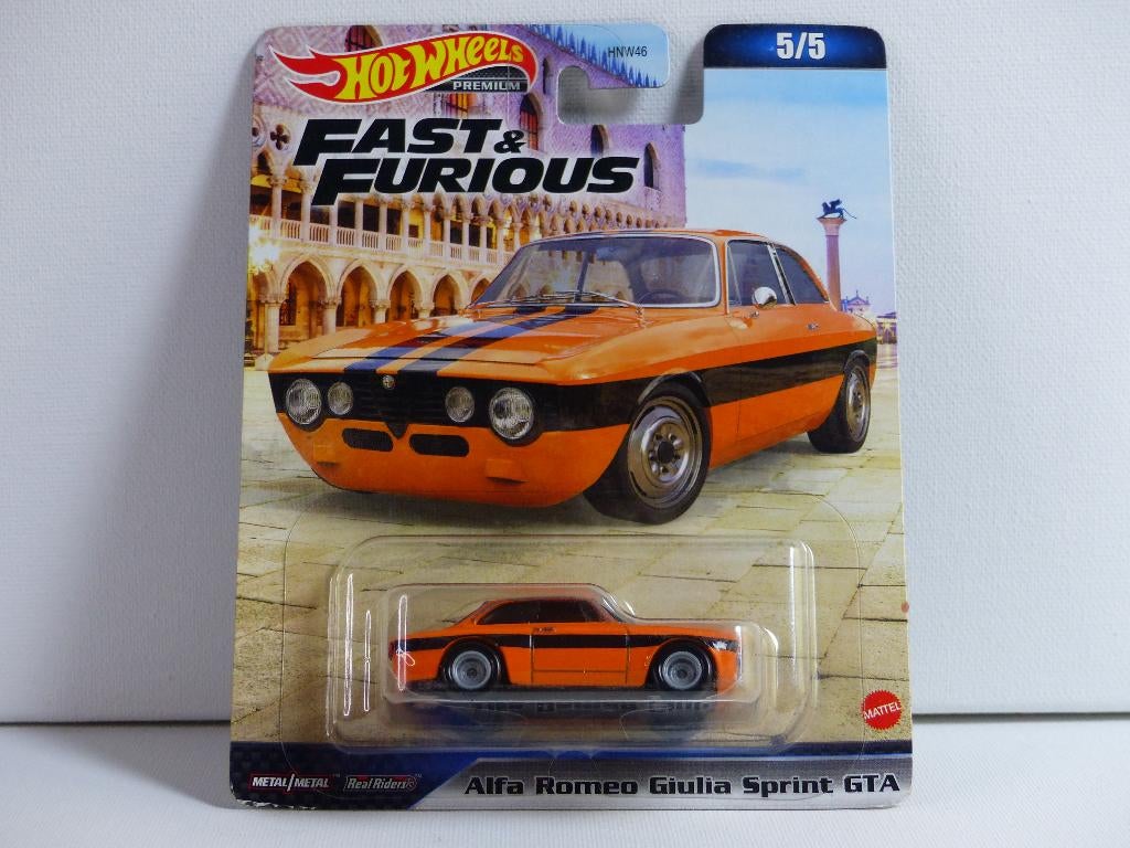 Hot Wheels Alfa Romeo Giulia, Hobby en Vrije tijd, Modelauto's | Overige schalen, Auto, Unknown, Nieuw, Ophalen of Verzenden