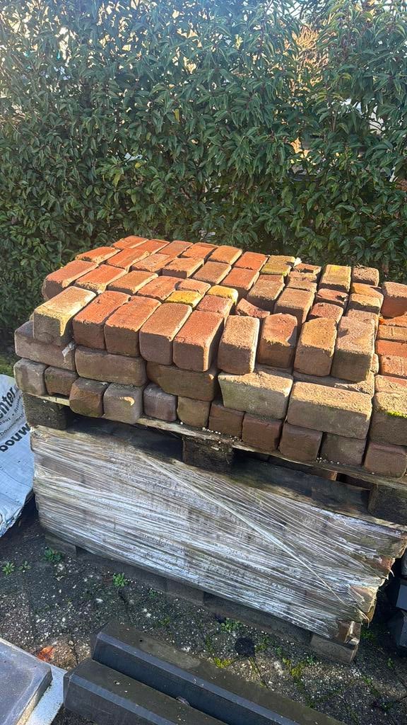 Gebakken klinkers  10 duimers, Ophalen, Klinkers, 5 tot 10 m², Zo goed als nieuw