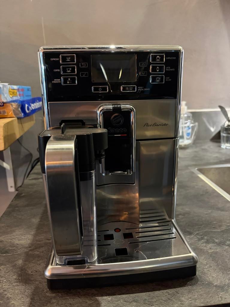 Saeco PicoBaristo Koffiemachine - Gereviseerd & Topstaat, Witgoed en Apparatuur, Koffiezetapparaten, Ophalen of Verzenden, Zo goed als nieuw