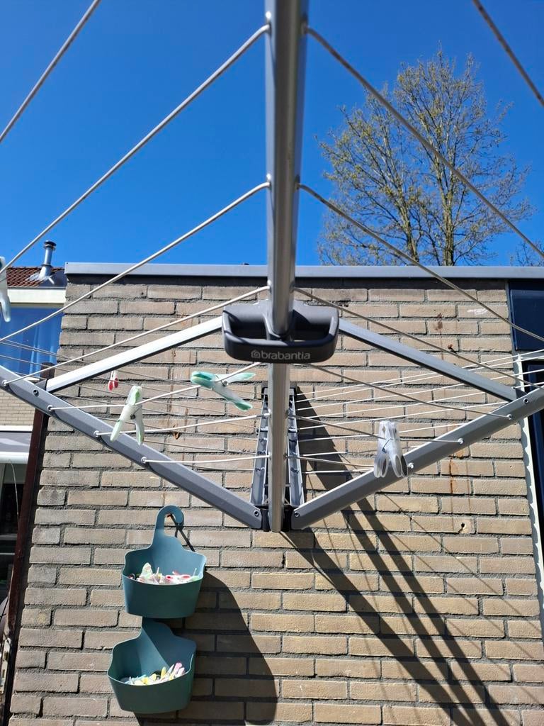 Brabantia WallFix wanddroogrek - Compact en ruimtebesparend, Ophalen, Gebruikt, Wasrek