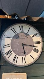 Decoratieve Wandklok 'Kensington Station' - Vintage Stijl, Ophalen of Verzenden, Gebruikt, Analoog, Wandklok