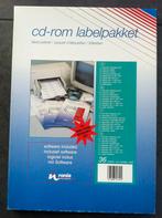 CD-Rom labelpakket en 20x A4 glossy fotopapier., Ophalen of Verzenden, Zo goed als nieuw