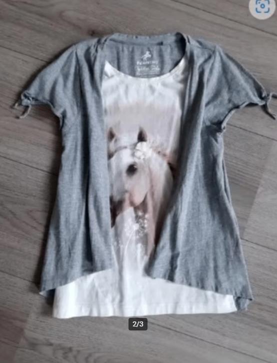 shirt maat 128, Kinderen en Baby's, Kinderkleding | Maat 128, Ophalen of Verzenden, Zo goed als nieuw, Meisje, Shirt of Longsleeve