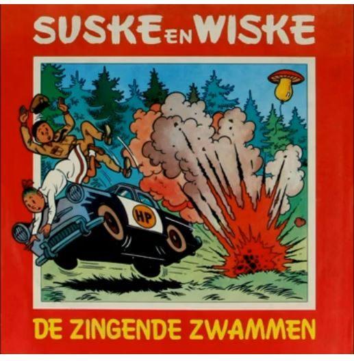 Vinylsingle 1987 Suske en Wiske De Zingende Zwammen, Verzenden, Zo goed als nieuw, Pop, Single