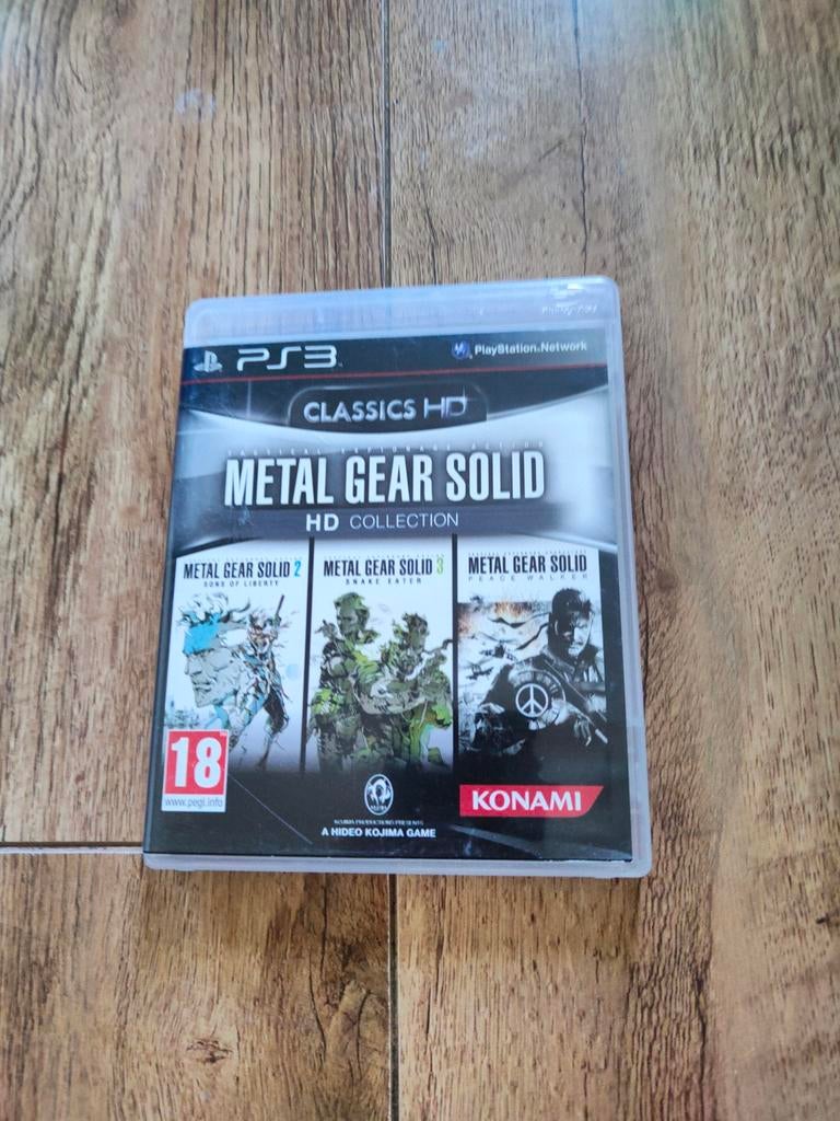 PS3 spel - Classics HD Metal Gear Solid HD Collection, Spelcomputers en Games, Games | Sony PlayStation 3, Avontuur en Actie, Vanaf 18 jaar