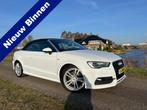 Audi A3 Cabriolet 1.4 TFSI CoD Ambition Pro Line S 2x S-Line, Gebruikt, 4 cilinders, Leder en Stof, Wit