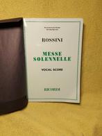 Messe Solennelle Rossini. Bladmuziek. Ricordi and Co, Ophalen of Verzenden, Zo goed als nieuw, Artiest