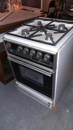 Werkend gasfornuis met oven en gashaard, Ophalen, Gebruikt, 4 kookzones, Gas