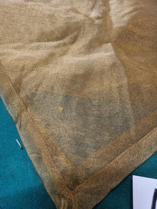 tafelloper goud kleurig met franjers  [a944], Ophalen of Verzenden, 'T Olde Gre-j, Info@toldegrej.nl, Endepoelstraat 20f Didam