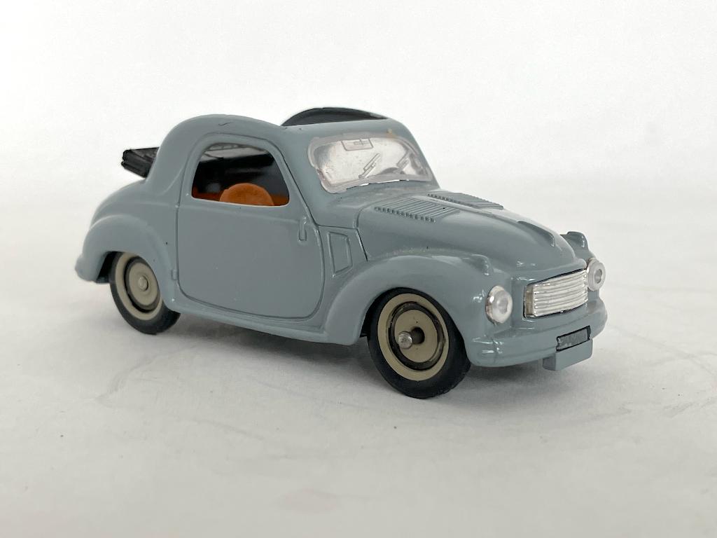 Brumm R012 - Fiat 500C 1949 - 1/43, Ophalen of Verzenden, Zo goed als nieuw, Auto, Overige merken