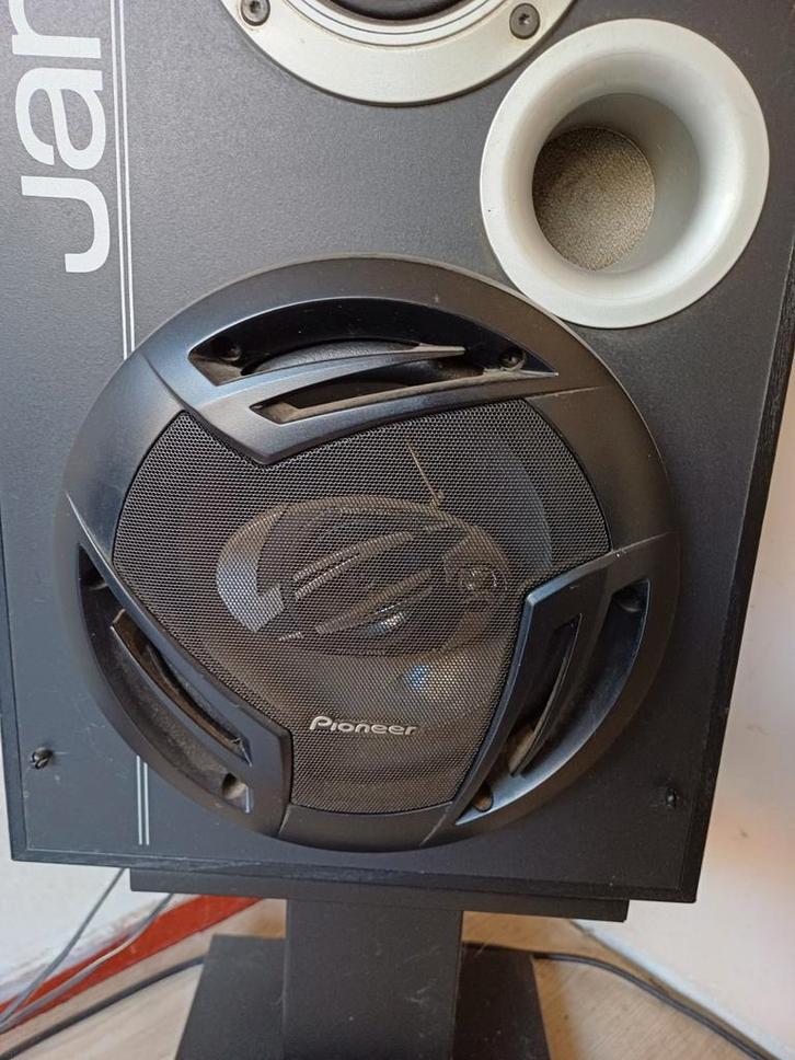 Jamo surroundset met Pioneer versterker en luidsprekers, Audio, Tv en Foto, Luidsprekers, Gebruikt, Complete surroundset, 120 watt of meer